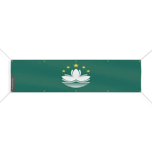 Drapeau de macao 10 oeillets en plusieurs tailles (xl) - pixelforma