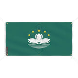 Drapeau de macao 6 oeillets en plusieurs tailles (m) - pixelforma