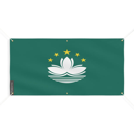 Drapeau de Macao 6 Oeillets en plusieurs tailles - Pixelforma