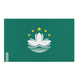 Macau Flag in Multiple Sizes 100% Polyester Print with Double Hem - Pixelforma