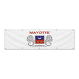 Drapeau de Mayotte grand format XL en polyester avec dix œillets