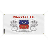 Drapeau de mayotte 6 oeillets en plusieurs tailles (m) - pixelforma