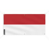 Drapeau de monaco 6 oeillets en plusieurs tailles (m) - pixelforma