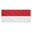 Drapeau monaco polyester résistant pour extérieur durable