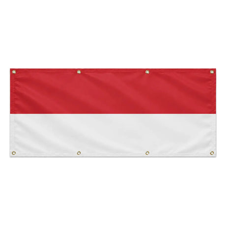 Drapeau monaco polyester résistant pour extérieur durable