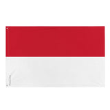 Drapeau de Monaco en plusieurs tailles 100 % polyester Imprimer avec Double ourlet - Pixelforma