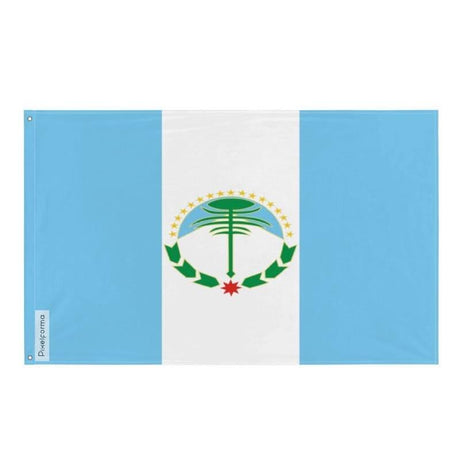 Drapeau de Neuquén en plusieurs tailles 100 % polyester Imprimer avec Double ourlet - Pixelforma