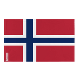 Drapeau de norvège plusieurs tailles en polyester - pixelforma