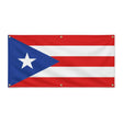 Drapeau porto rico polyester résistant aux intempéries