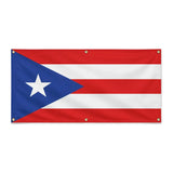 Drapeau porto rico polyester résistant aux intempéries