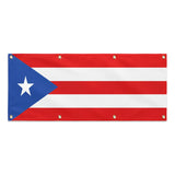 Drapeau porto rico polyester résistant aux intempéries