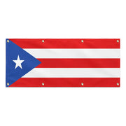 Drapeau porto rico polyester résistant aux intempéries