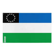 Drapeau río negro polyester résistant avec œillets à gauche