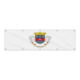 Drapeau de Saint-Barthélemy grand format XL en polyester avec dix œillets
