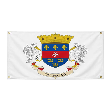 Drapeau saint-barthélemy polyester résistant aux intempéries
