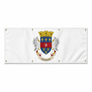 Drapeau saint-barthélemy polyester résistant aux intempéries