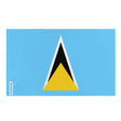 Drapeau de sainte-lucie polyester résistant plusieurs modèles