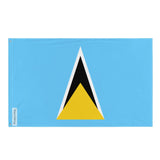Drapeau de sainte-lucie polyester résistant plusieurs modèles