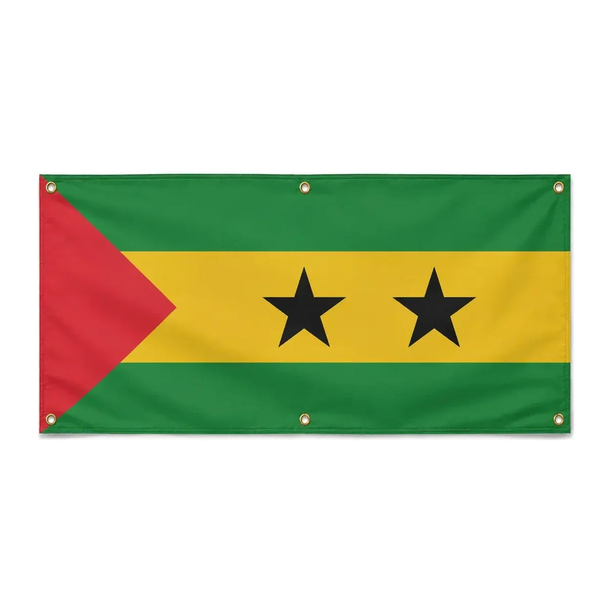Drapeau sao tomé-et-principe polyester résistant extérieur