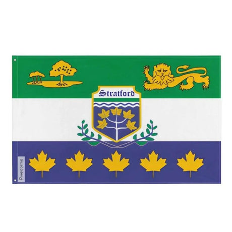 Drapeau de stratford plusieurs tailles en polyester - pixelforma