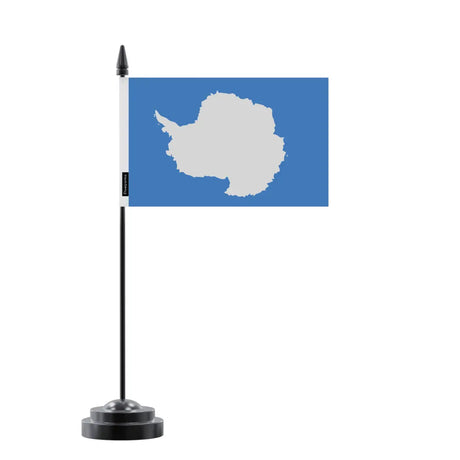 Drapeau de Table Antarctique en Polyester - Pixelforma 