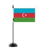 Drapeau de Table Azerbaïdjan en Polyester - Pixelforma 