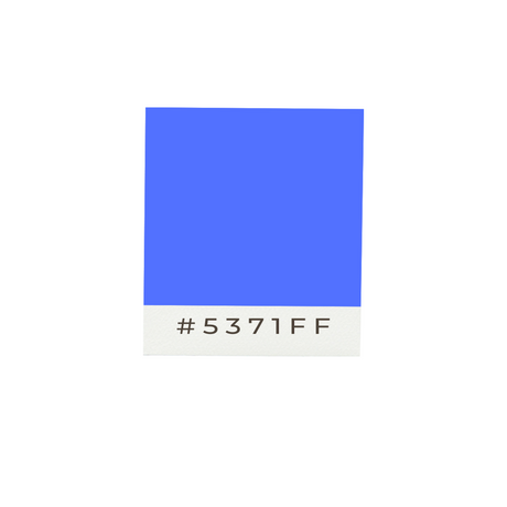 Drapeau de table bleu violet en polyester - pixelforma