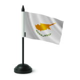 Drapeau de table chypre en polyester - pixelforma