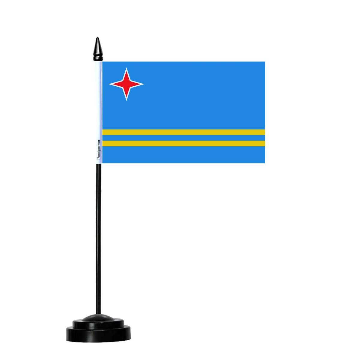 Drapeau de Table d'Aruba - Pixelforma