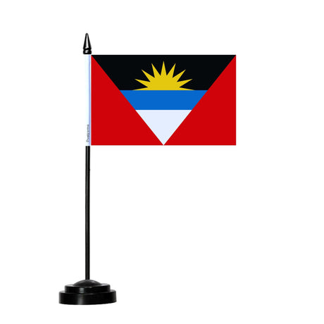 Antigua and Barbuda Table Flag - Pixelforma