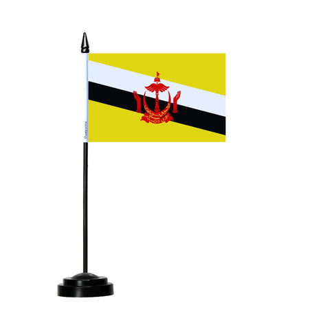 Brunei Table Flag - Pixelforma
