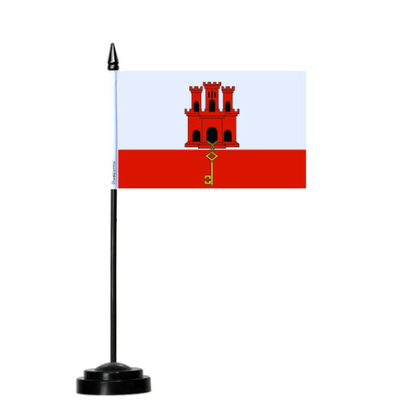Gibraltar Table Flag - Pixelforma