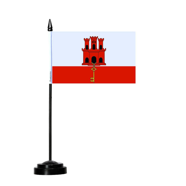 Drapeau de Table de Gibraltar - Pixelforma