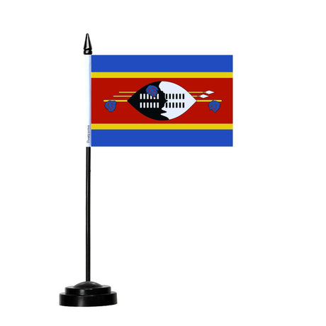 Drapeau de Table de l'Eswatini - Pixelforma