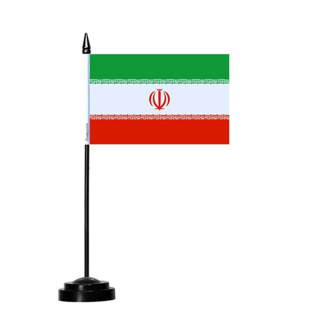 Drapeau de Table de l'Iran - Pixelforma