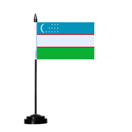 Drapeau de Table de l'Ouzbékistan - Pixelforma