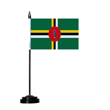 Dominica Table Flag - Pixelforma