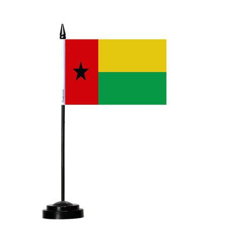 Guinea-Bissau Table Flag - Pixelforma