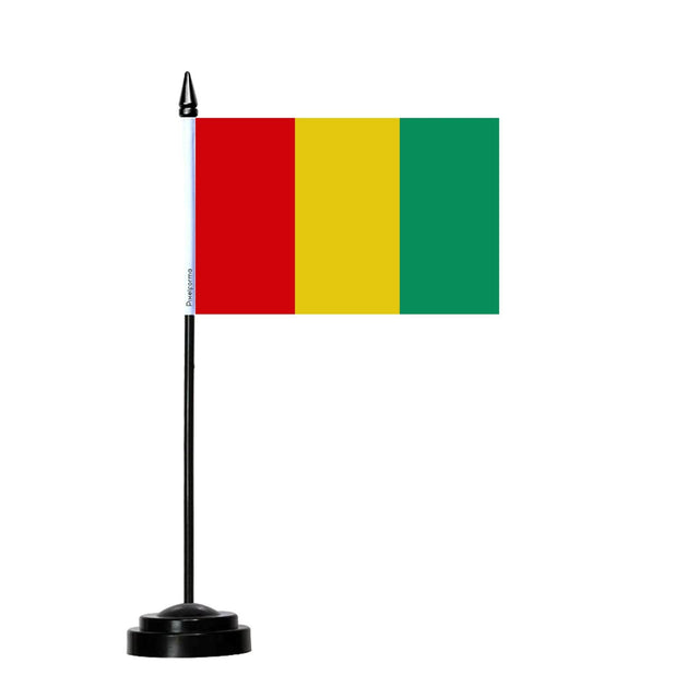 Drapeau de Table de la Guinée - Pixelforma