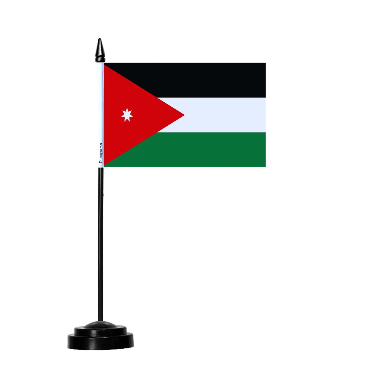 Drapeau de Table de la Jordanie - Pixelforma