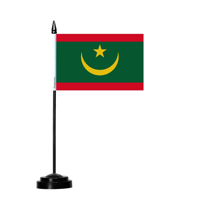 Drapeau de Table de la Mauritanie - Pixelforma