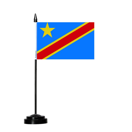 Table Flag of the Democratic Republic of the Congo - Pixelforma