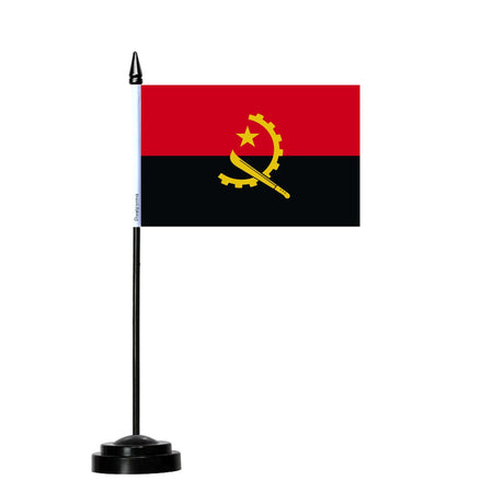 Angola Table Flag - Pixelforma