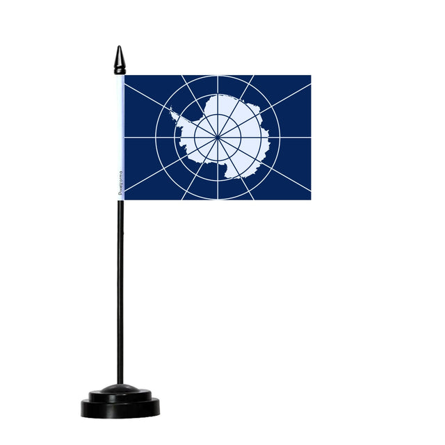 Official Antarctic Table Flag - Pixelforma
