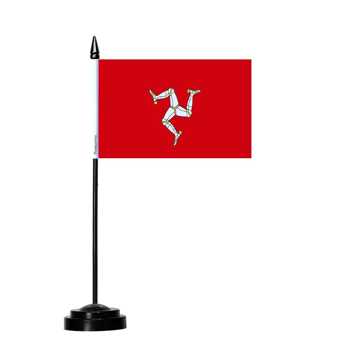 Isle of Man Table Flag - Pixelforma