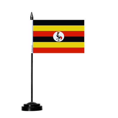 Uganda Table Flag - Pixelforma