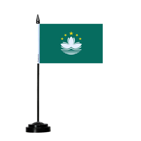 Macau Table Flag - Pixelforma