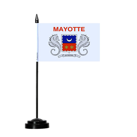 Mayotte Table Flag - Pixelforma