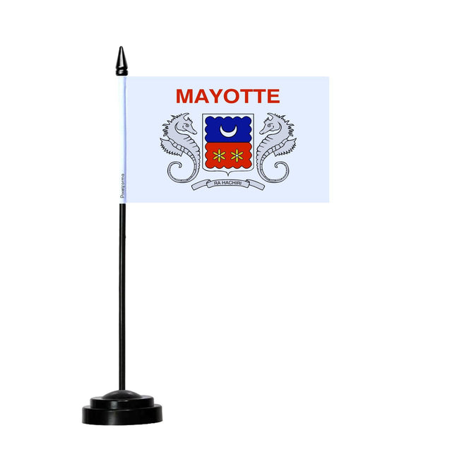 Drapeau de Table de Mayotte - Pixelforma