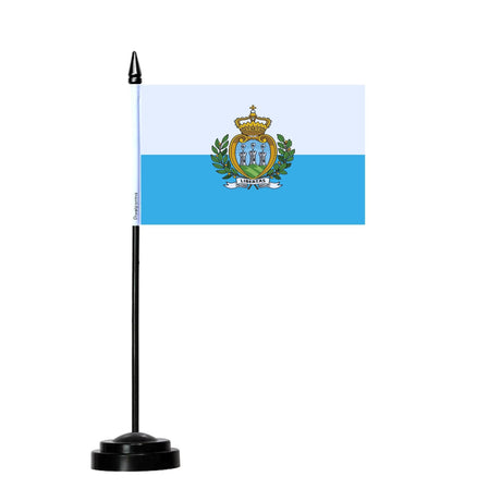 San Marino Table Flag - Pixelforma